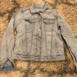 Light washed jean jacket